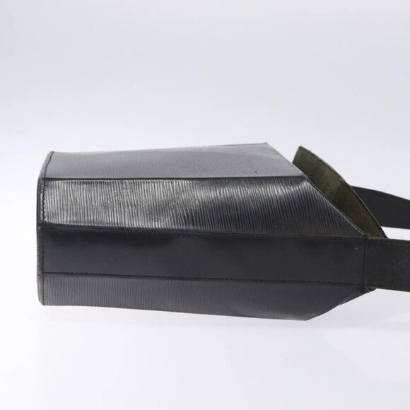 LOUIS VUITTON Epi Sac Seau Shoulder Bag Black M80161 LV Auth BA3396 - Picture 9 of 16